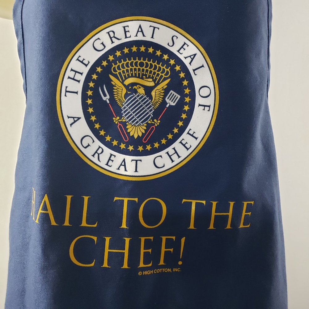 3 cooking kitchen aprons Regatta Grill Martini Great Seal of Chef Hail to chef - Picture 15 of 15